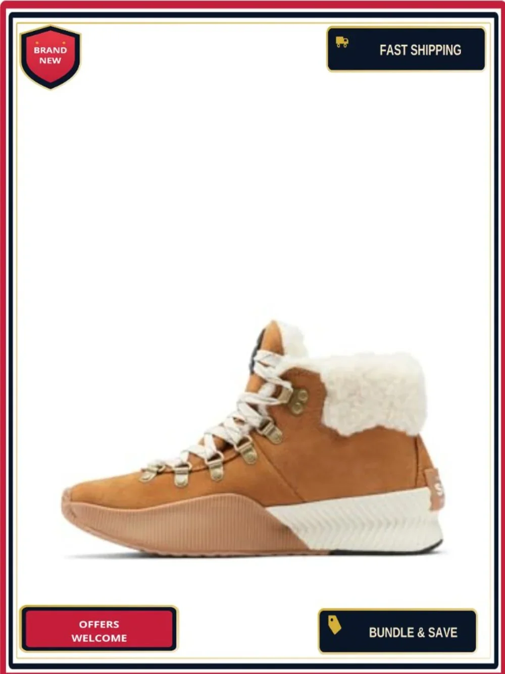 Sorel Out N About III Conquest Winter Waterproof Suede Lace-Up Boots